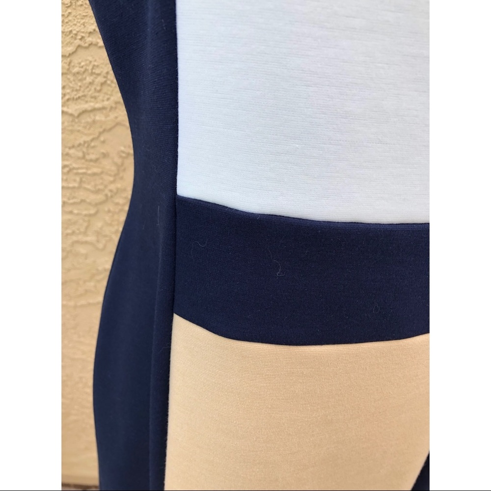 Block-Pattern Calvin Klein Dress - Picture 3 of 4